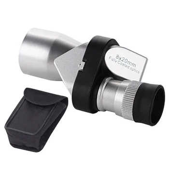  8x20 mm Prijenosni Monokularno HD Mini Džepni Teleskop s Slabog Osvjetljenja Noćni Vid Podesivi Teleskop za Bavljenje Sportom na Otvorenom, Pješačenje