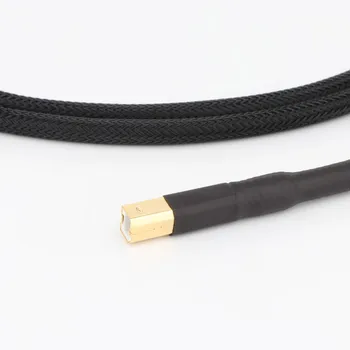  Preffair 1 KOM. Hi-Fi USB C-B USB Kabel Type C-B Audio Kabel za prijenos podataka 5N DAC otg macbook pro Mobilni Telefon Thunderbolt DAC Kabel