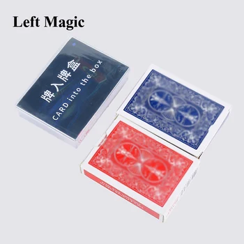  Karta u kutiju Trikove Kartica Magijske Rekvizite Iluzije izbliza Ulični Čarobni Trik Mađioničar je Lako Napraviti Ментализм