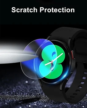  Zaštitna folija za ekran Samsung Galaxy Watch 4 40 mm 44 mm Folije od kaljenog Stakla za Galaxy Watch 4 Classic 42 mm 46 mm Zaštitna folija
