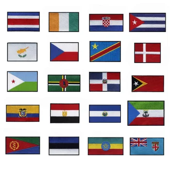 Cote d ' Ivoire Vode na Нашивках s logotipa zastava širine 3 cm /Vode na Prijevodima/Нашивки/Zemlja Krpa