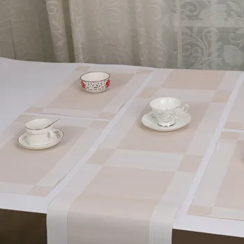  7 Kom./br. vodootporno salvete od PVC Mat za stolom, mat za posuđe, mat za kavu, Čaj,