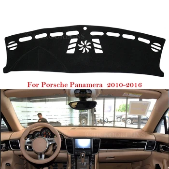  Za Porsche Panamera 2010 ~ 2016 Turbo GTS S Protuklizni Anti-UV Mat Poklopac Ploče s instrumentima Navlaka Tende Tepih za instrumentima Zaštite Tepih Pribor