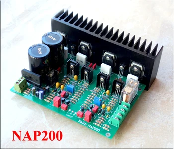  Naim NAP 200 shema 4 kom 2SC5200 snaga cijev + NA MJE243/MJE253 Tehnologiji cijev 70 W Na 8 Ohma, HIFI audio pojačalo naknada DIY setovi