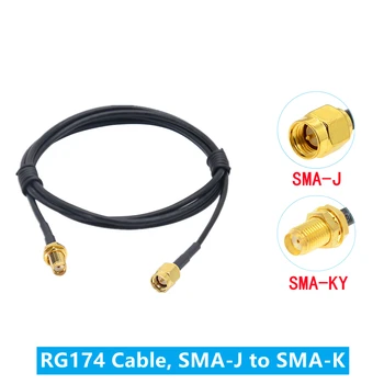  RG316 RG174 Kabel SMA SMA Muški Muški Ženski Matica Produžni kabel Motora Koaksijalni Skakač Pletenica