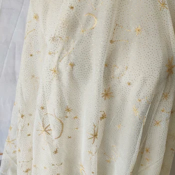  Kvalitetna марлевая tkanina Star Mesec vezenje tkanina Haljina prozor ekran kauč slaganje materijala