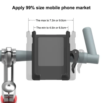  Biciklistička Držač Telefona Motocikl za iPhone 12 11 pro max 7 8 plus X Xs Xr Stalak Za Mobilni Telefon Bicikl GPS Isječak Brzo spajanje