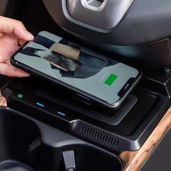  Auto bežični punjač 15 W brzo punjenje punjač za mobilni telefon stalak ploča ploča za Honda CRV 2017 2018 2019 2020 pribor