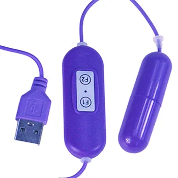  Maleni USB Power Jump Jaja Vibrator za G-spot Masažna Coli Dual Masturbacija Klitoris Daljinski Upravljač Mini Orgazam Сквирт Seks-Igračke