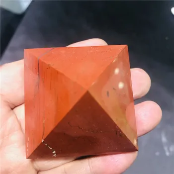  Prirodni crveni jaspis je kamen, kvarcni kristal piramida reiki iscjeljivanje Čakra