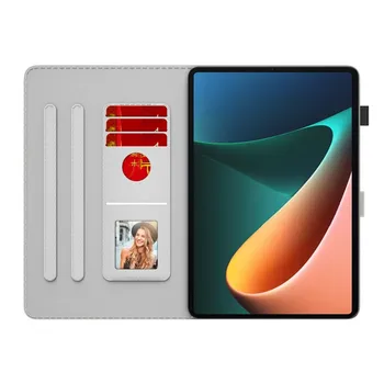  Za Xiaomi Mi Pad 5 Pro Torbica Акварельная Stalak Automatsko Buđenje San Utora Za Kartice Kožna Flip Smart Torba za Tablet Xiaomi Mi Pad 5