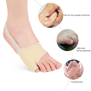  1 par Pinky mali prst Noge Separator za Palac Regulator Rukava Ispravak malog prsta Stopala Delim Prstiju Rukava Ton Kože S L