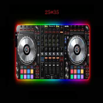 XGZ DJ Ručni Pogon Led Igre RGB Igra Veliku podlogu Za Miša Rasvjeta USB Tipkovnica Šarene Stolni Miš podloga za PC Laptop Stolni